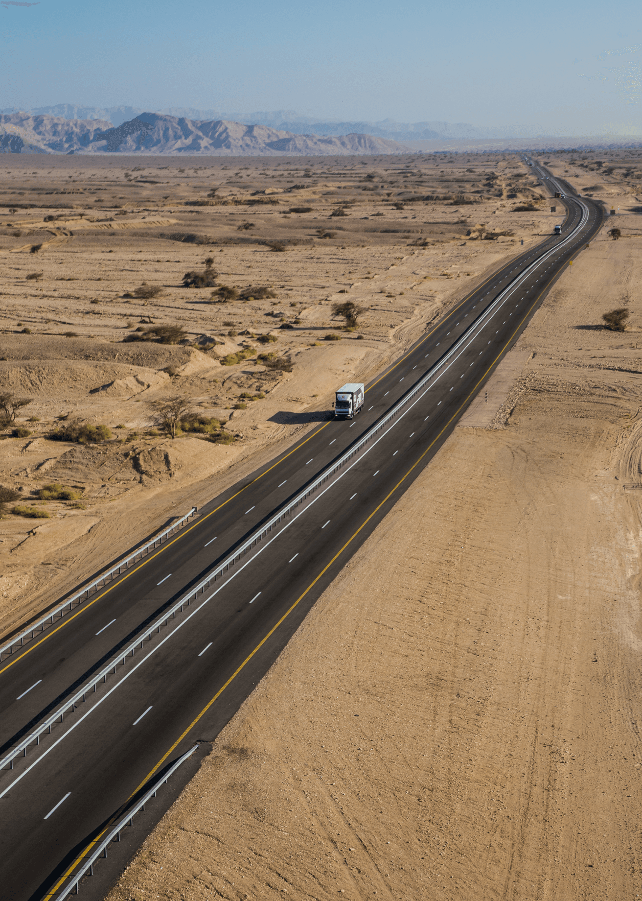 מקטע בכביש 90 Section Of Highway 90