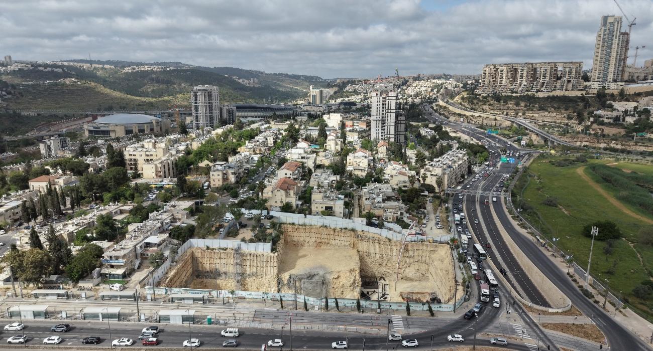 פרוייקט מגורים בצומת פת, שנמצא בימים אלה בשלבי תחילת ביצוע