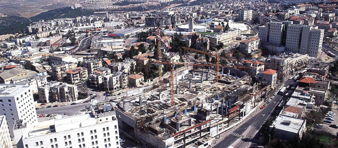 בניית התחנה המרכזית בירושלים The Construction of the Central Station in Jerusalem
