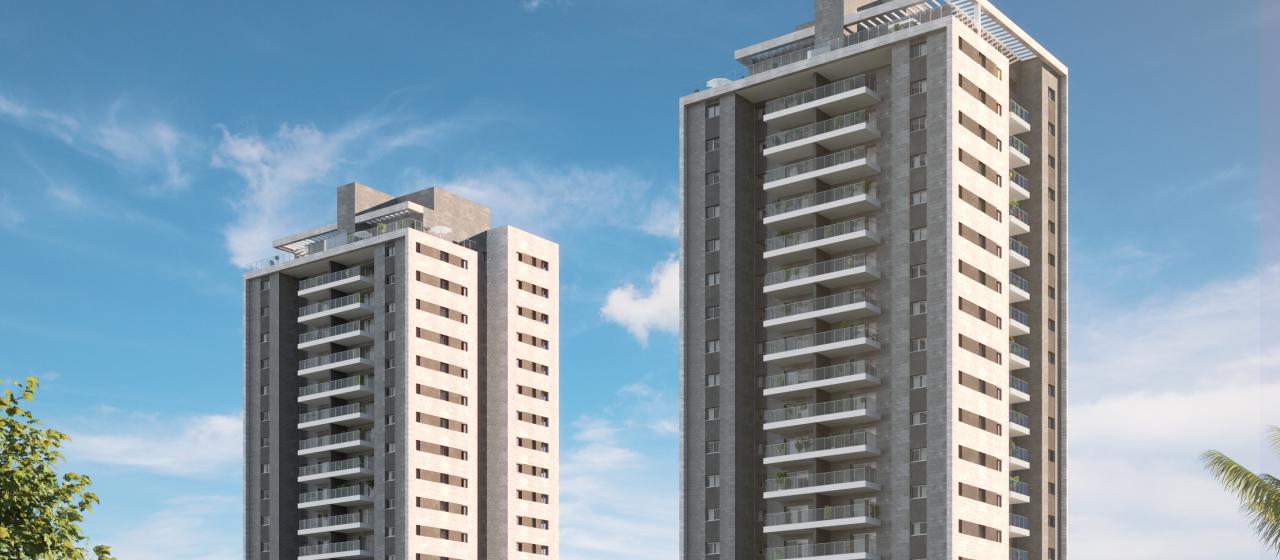שני מגדלי מגורים במתחם גלי אשדר Two Residential Towers in the Gali Ashdar Complex