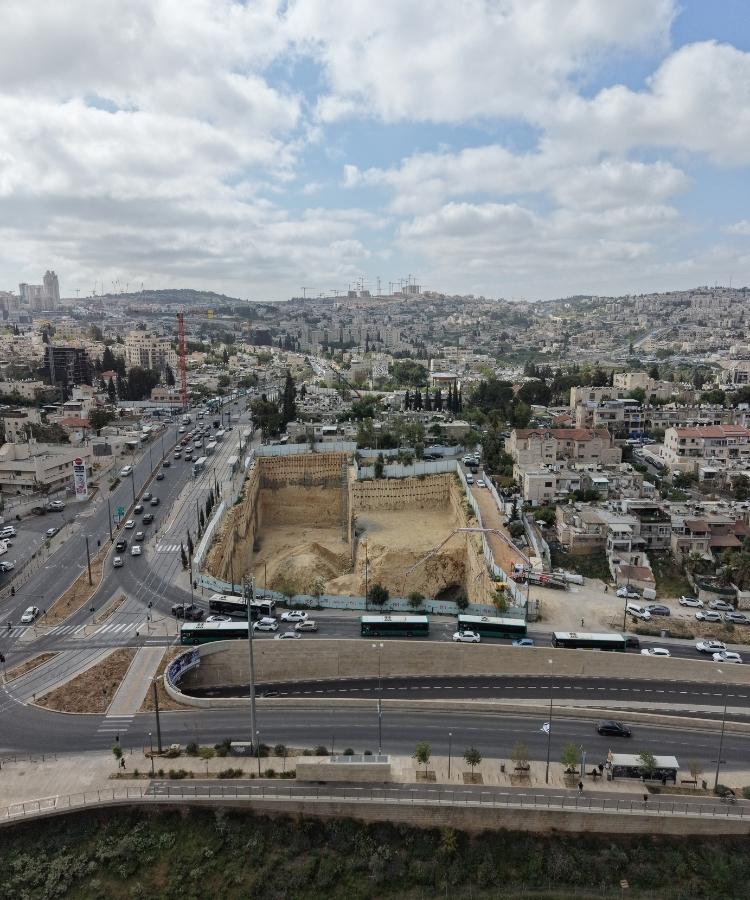 פרוייקט מגורים בצומת פת, שנמצא בימים אלה בשלבי תחילת ביצוע