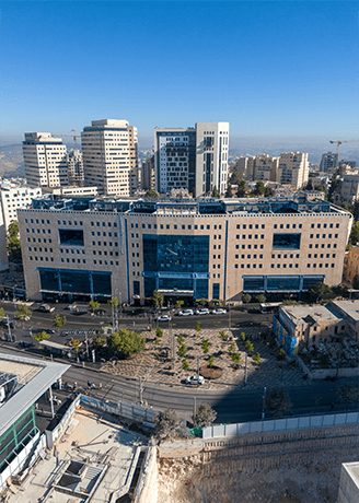 התחנה המרכזית ברחוב יפו בירושלים The Central Station on Jaffa Street in Jerusalem